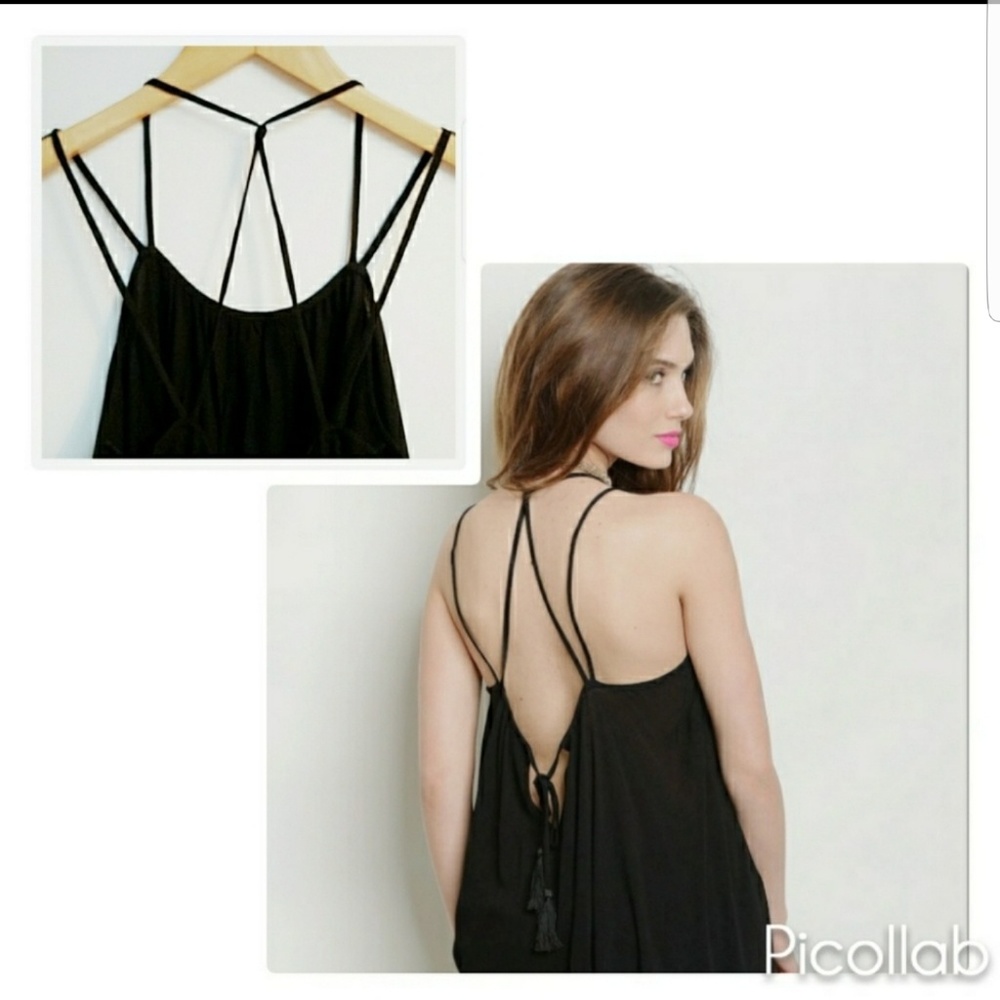 Handerkerchief Lace Hem Tunic top - Picture 2 of 4